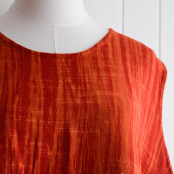 kaliyana tomato red tunic | m/l - Picture 3 of 6